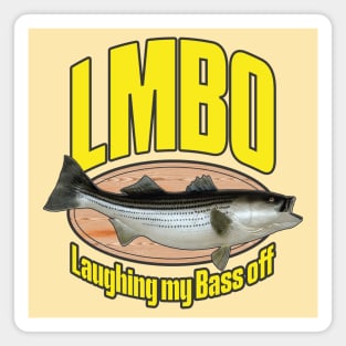 LMBO - Laughing my bass off Magnet